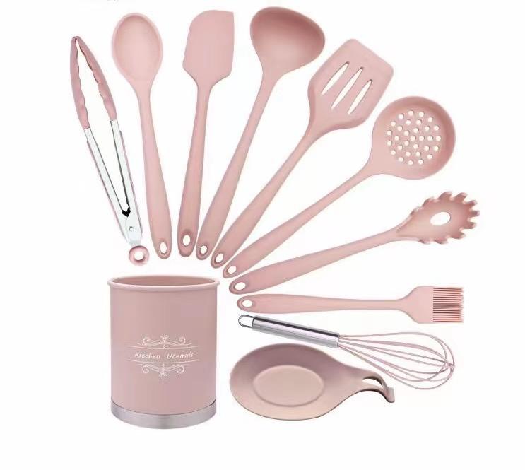 Set 11 Ustensile Bucatarie Luxury Silicon Alimentar Carina, by Onuvio™