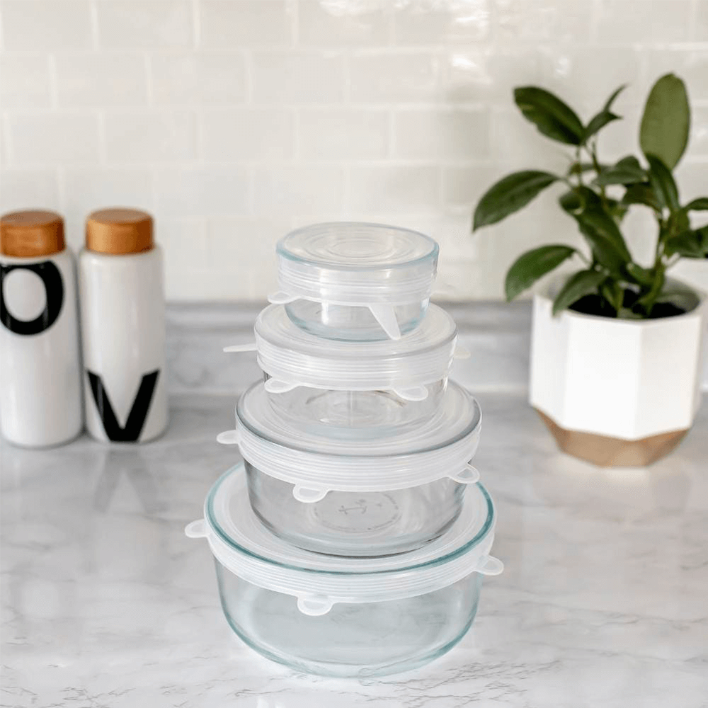 Set 18 Capace Universale Felxibile din Silicon Alimentar Original, Onuvio®