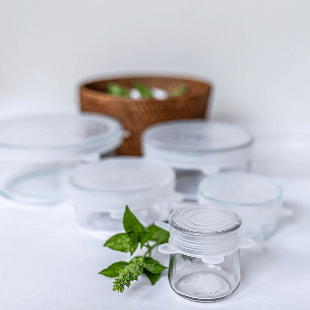 Set 18 Capace Universale Felxibile din Silicon Alimentar Original, Onuvio®