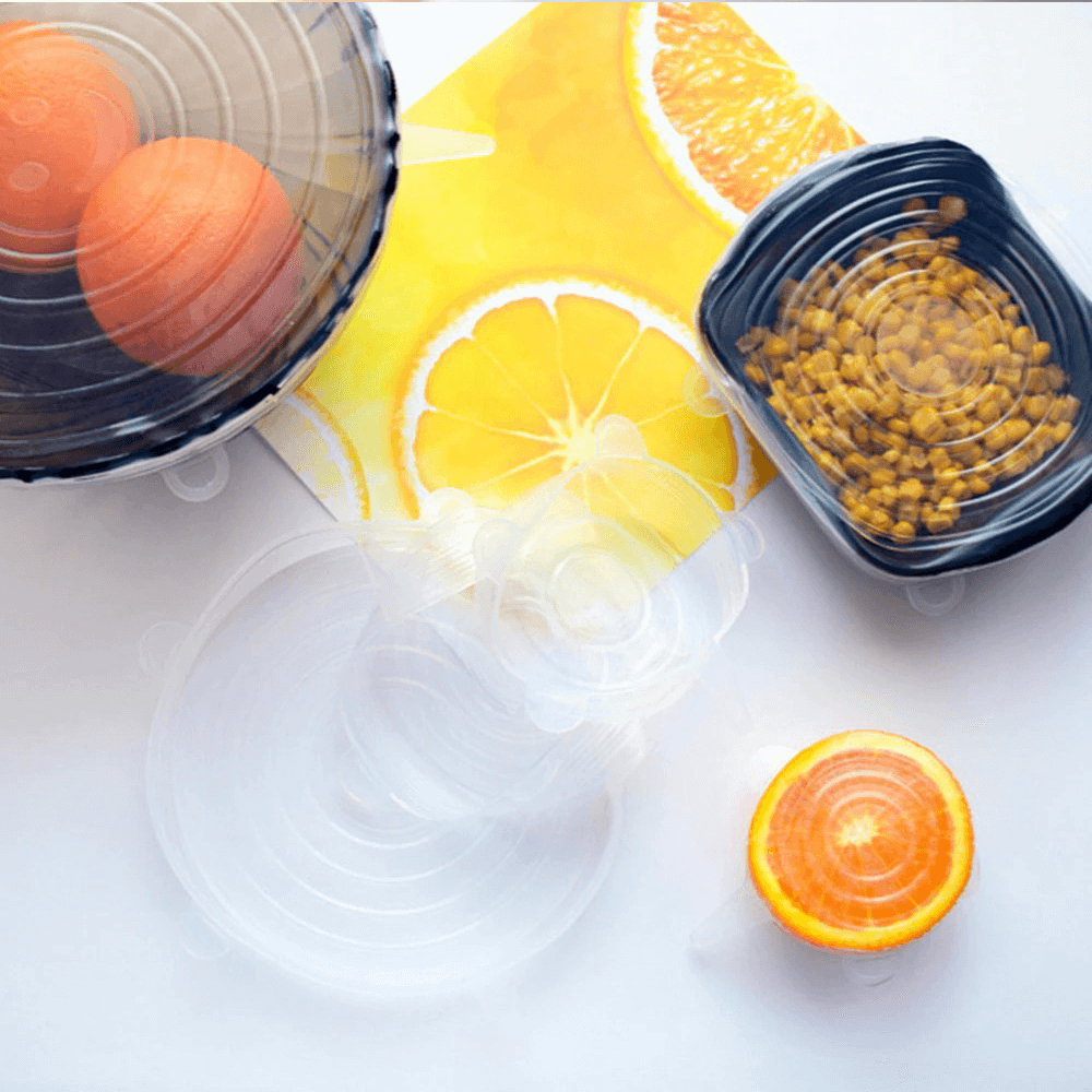 Set 18 Capace Universale Felxibile din Silicon Alimentar Original, Onuvio®